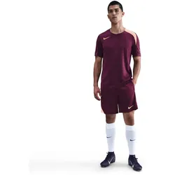 NIKE Strike T90 Dri-FIT kurzarm Trainingsshirt Herren 610 - bordeaux/bordeaux/orange pulse M