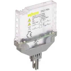 Wago 2042-7504 Solid-State-Relaismodul,Eingangsnennspannung DC 24 V,Ausgangsspannungsbereich DC 0 ... 48 V 20427504