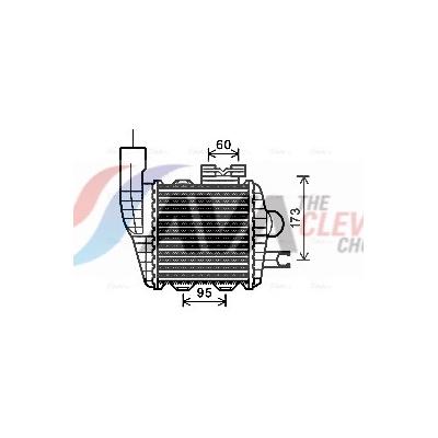 AVA CLEVER CHOICE Ladeluftkühler hy4226 für KIA