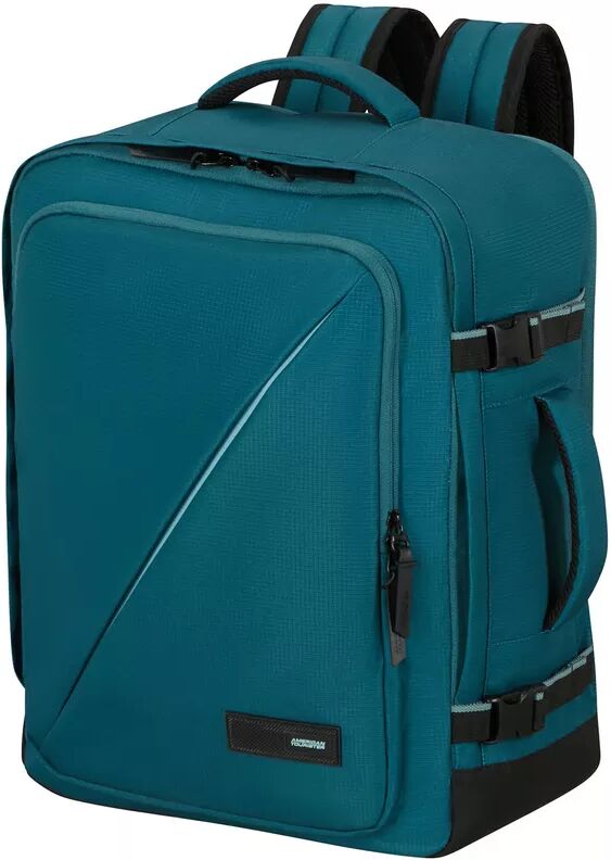 American Tourister - Rucksack, 38l, Grau/Grün