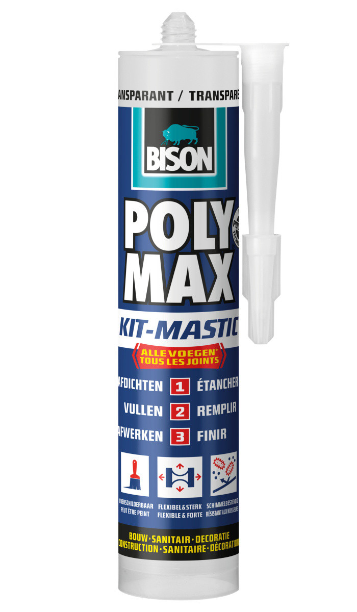 Bison Polymax Seal Transparant 280 ml