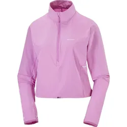Salomon Damenshirt Sense Aero Hybrid CP PLVR W - rosa / XS