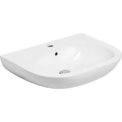Waschtisch EVID aus Keramik weiß BxHxT: 645x130x480 Evenes