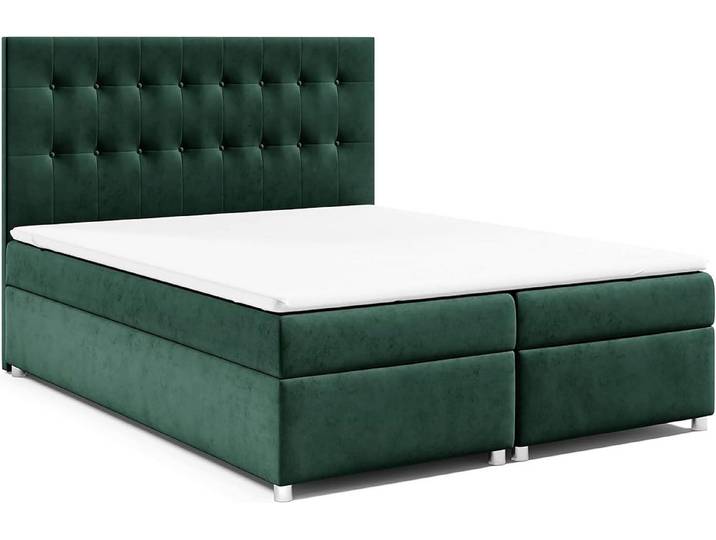 Best for Home Boxspringbett Trinity K-6 mit Stauraum & 7-Zonen Komfort – modern (Schlafzimmer-Set / Boxspringbett, 140x200 160x200 180x200 200x200 cm), Handwerksqualität, TOP Preis-Leistungs-Verhältnis