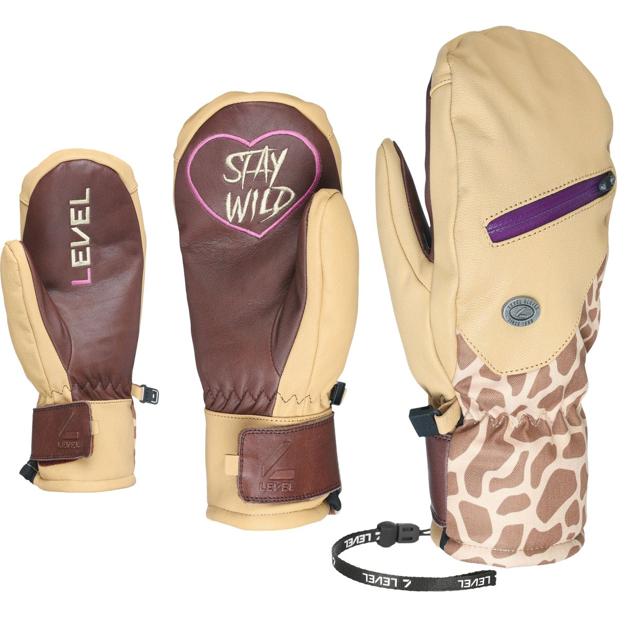 Level Pulsar Mitten beige (05) M 2327UM-05-M