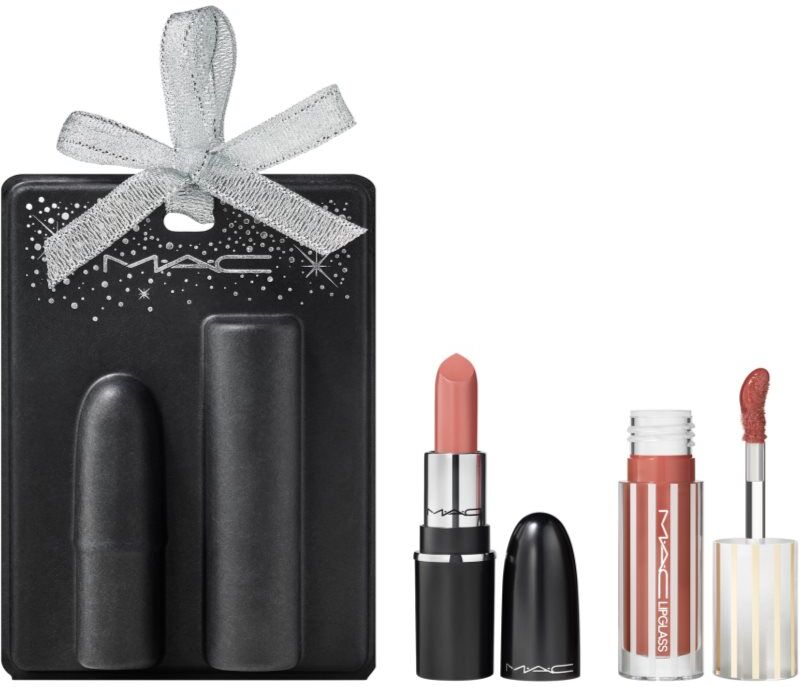 MAC Cosmetics Holiday Mini MAC Nude Lip Combo coffret cadeau
