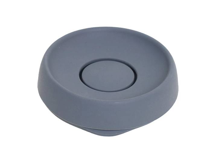 Bosign Porte-savon silicone avec égouttoir dissimulé medium Graphite