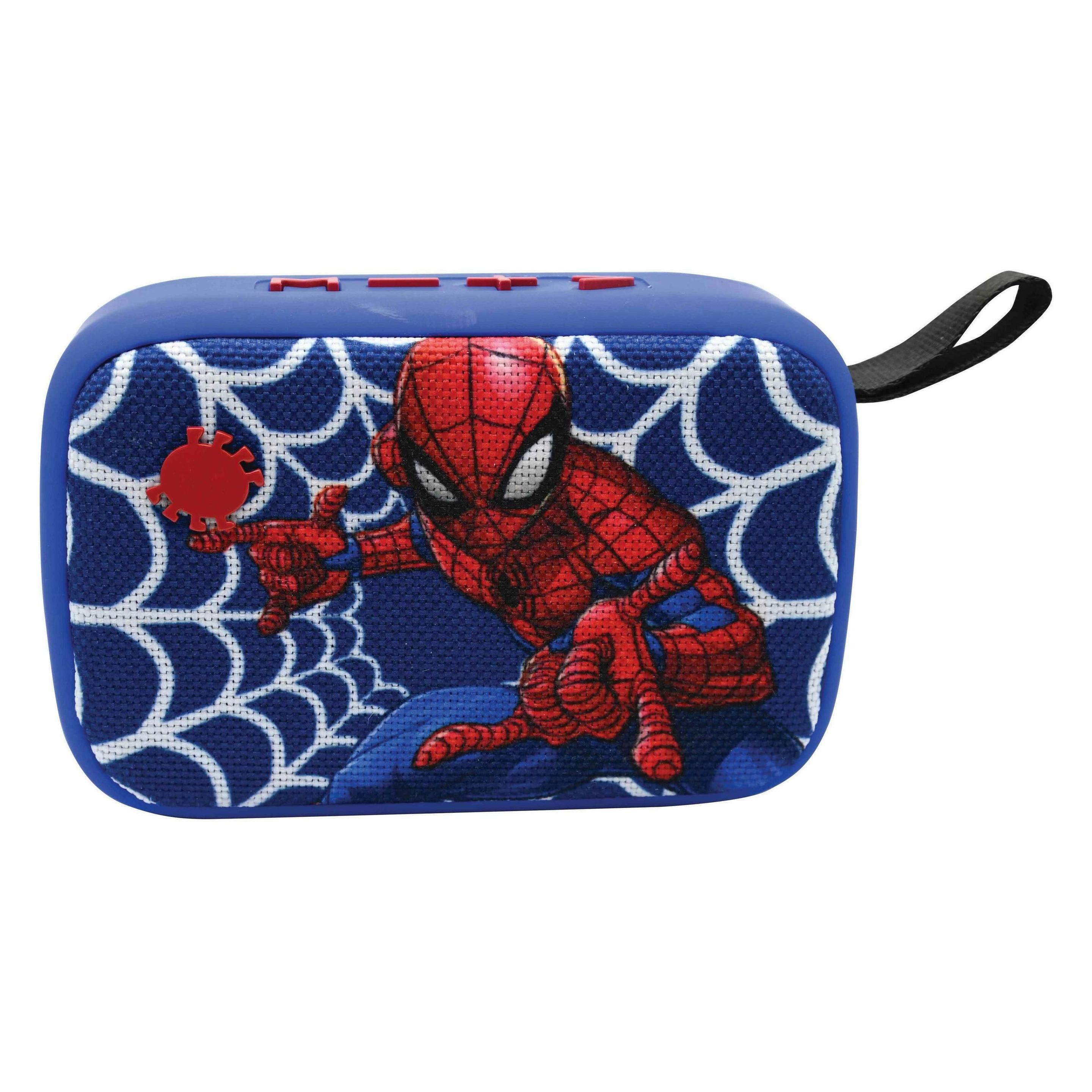Lexibook Spider-Man Bluetooth portable radio speaker with fabric finish (BT018SP)