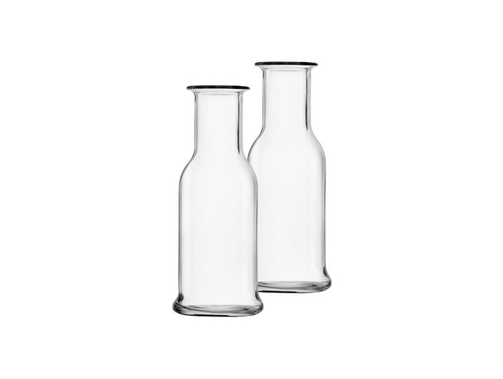 Karaffe STÖLZLE Karaffen Purity 500 ml 2er Set transparent , bunt (transparent), Karaffen, Karaffe