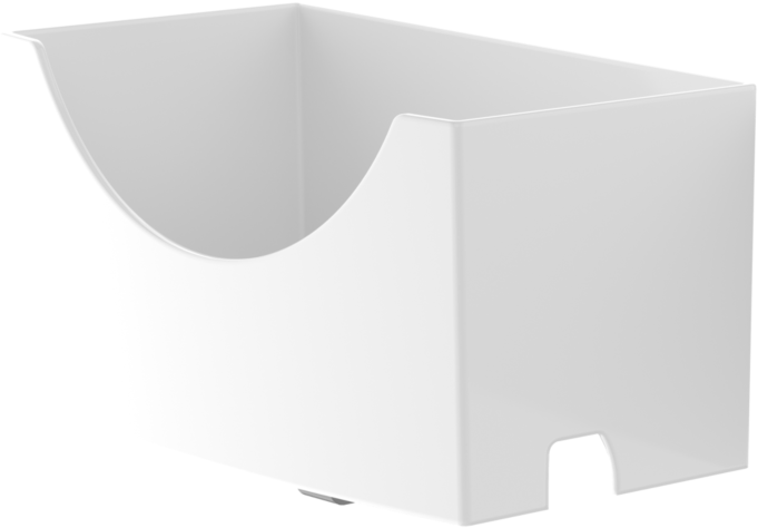 Villeroy und Boch Vicare Desing Ablage 92173268 20,5 x 10,7 x 11 cm, aus ABS-Kunststoff für Griffsystem