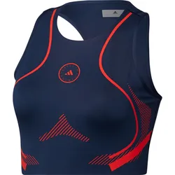 adidas aSMC TPA Funktionstop Damen | Gr. M | blau - blau