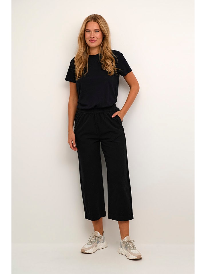 Kaffe Hose in Schwarz - 40