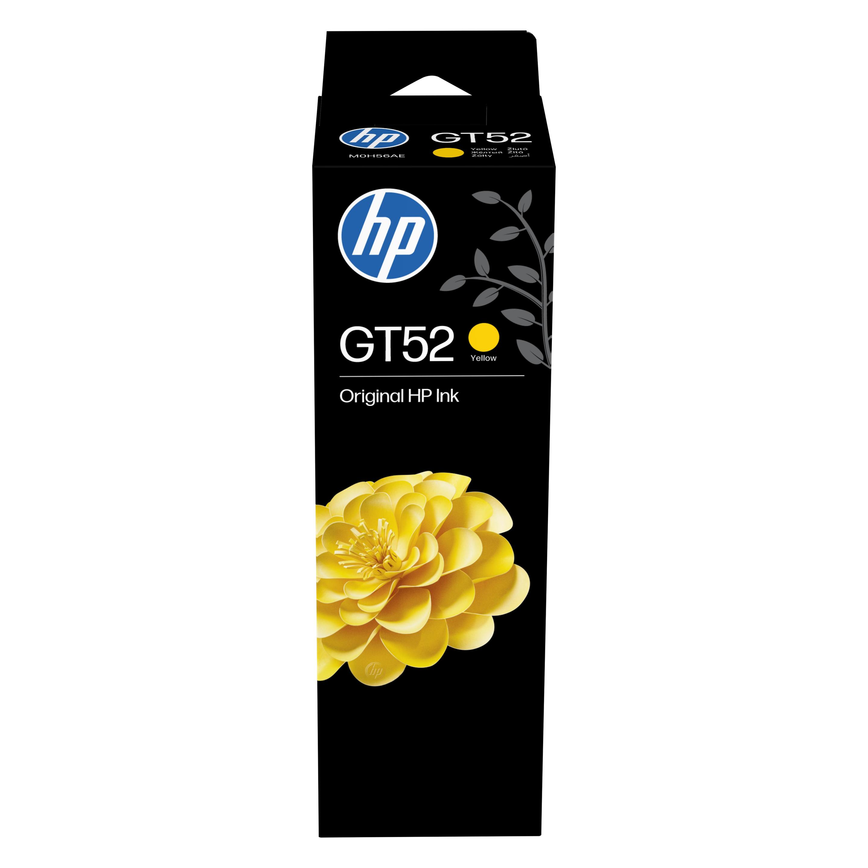 HP Ink/GT52 Original Bottle YL (Y) (M0H56AE)