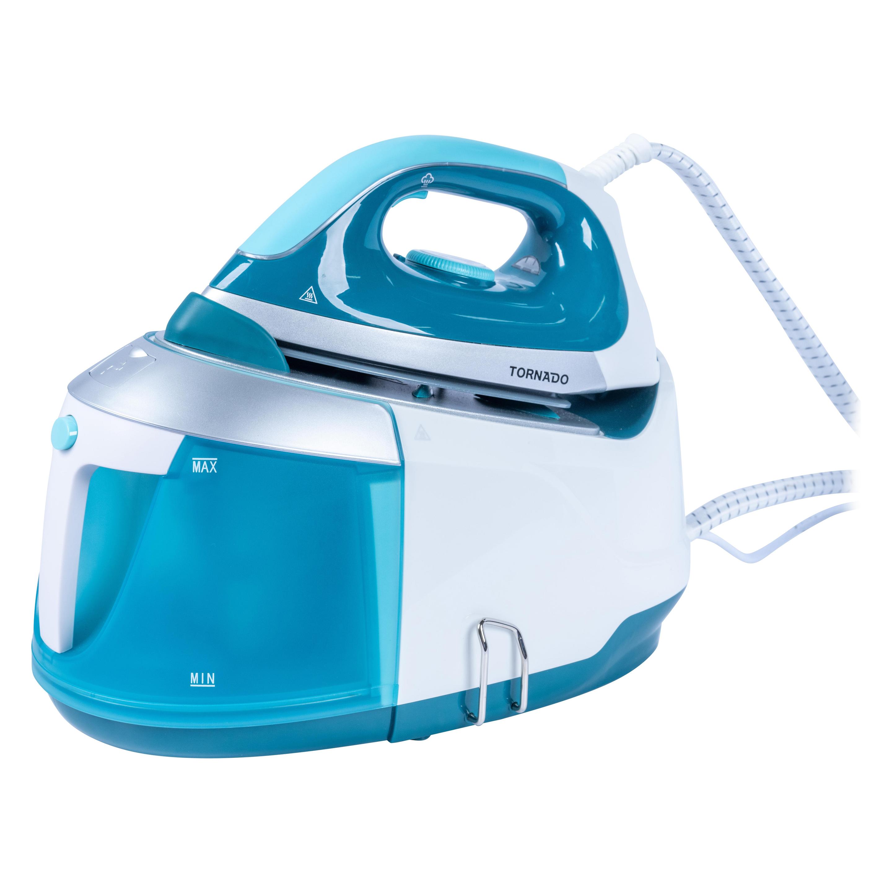 Tornado Bügeleisen TSS-2400D / Blau/Weiss (2400 W, 280 g/min) (TSS-2400D)