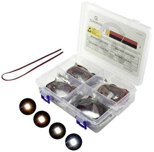 Quadrios LED-Sortiment Weiß 150mA 3.3V