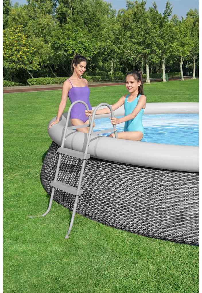 Bestway Échelle de piscine à 2 marches Flowclear 84 cm