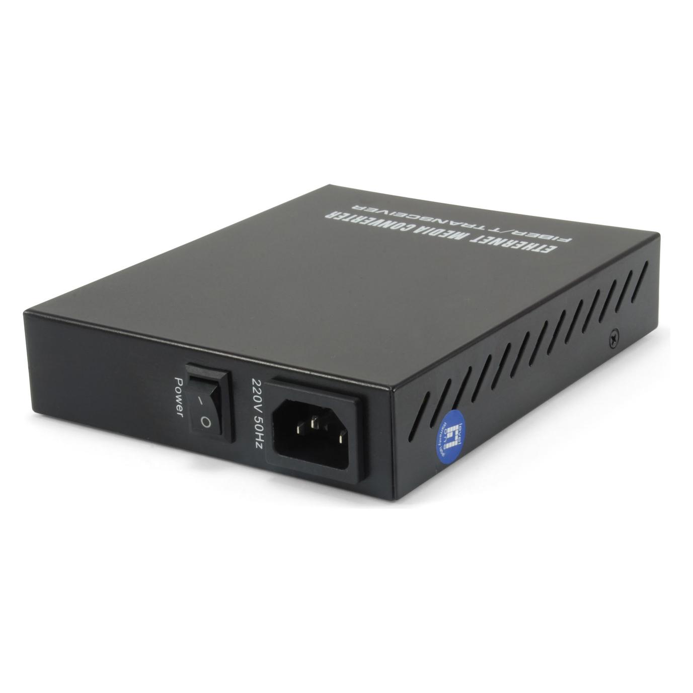 LevelOne Hersteller: RJ45 to SC Managed Fast Ethernet Media Converter Single Mode Fiber 20km Web managed und (Media Konverter) (FVM-1220)
