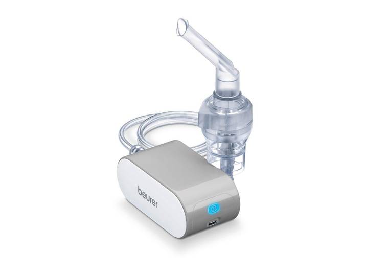 Beurer Inhalator, Anthrazit, 19x16x8 cm, Freizeit & Co, Wellness & Gesundheit, Gesundheit