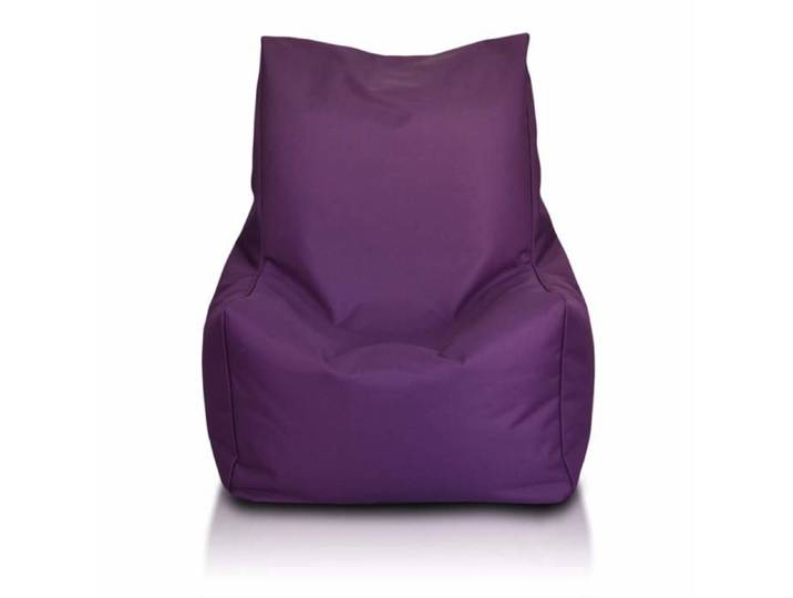 Fauteuil Pouf Solide pouf intérieur extérieur assise rembourrée en polystyrène tissu résistant anti-déchirure Violet Nc5
