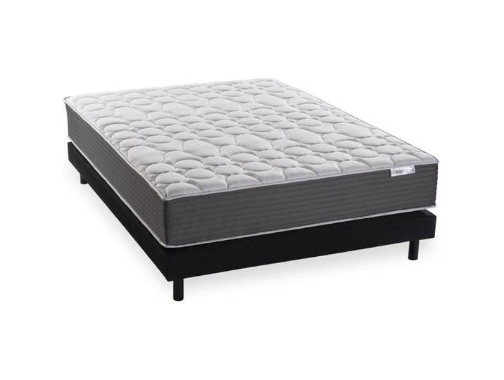 Ensemble matelas mémoire + sommier 180x200 Memo HR Hbedding - Mousse ergo mousse HR