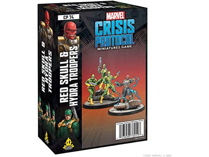 Atomic Mass Games Marvel Crisis Protocol – Red Skull & Hydra Troops – Miniaturspiel auf Englisch