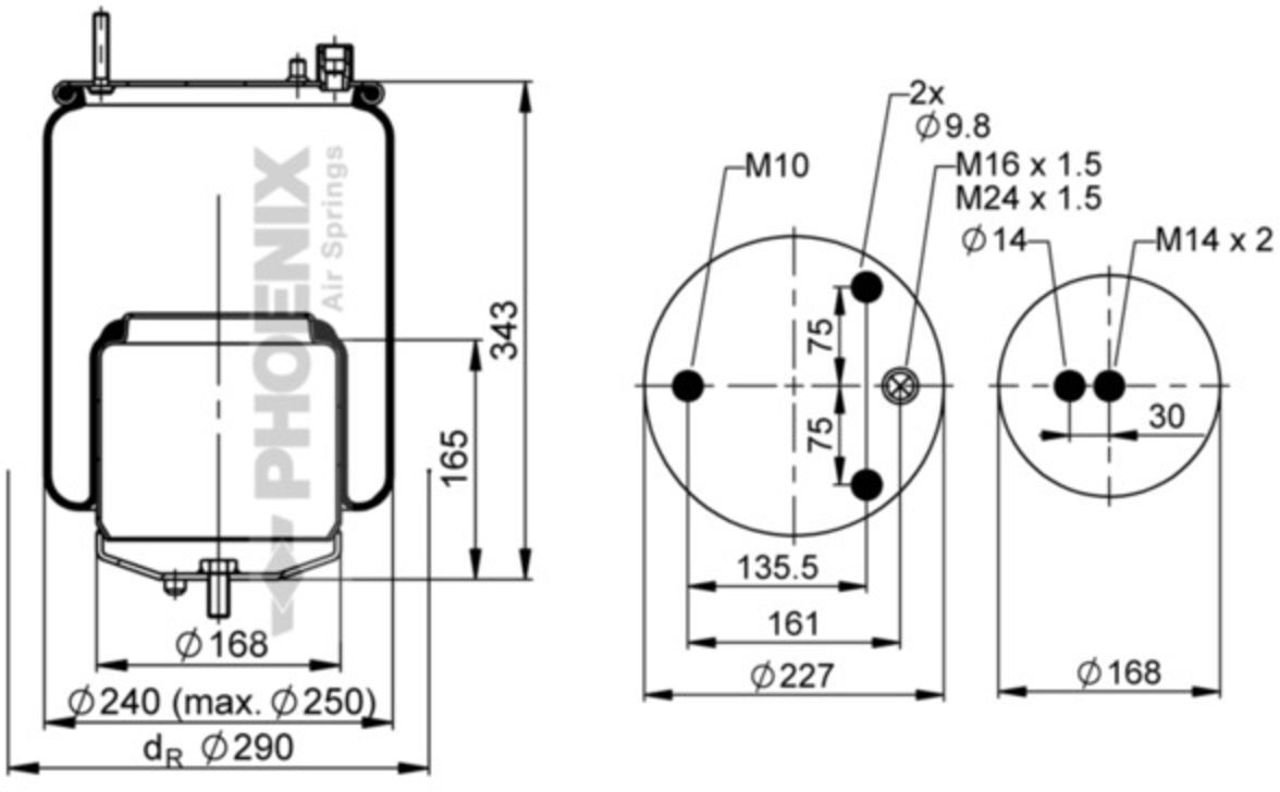 Jousipalje, Ilmajousitus Phoenix Contact 1 Df 17 B-4