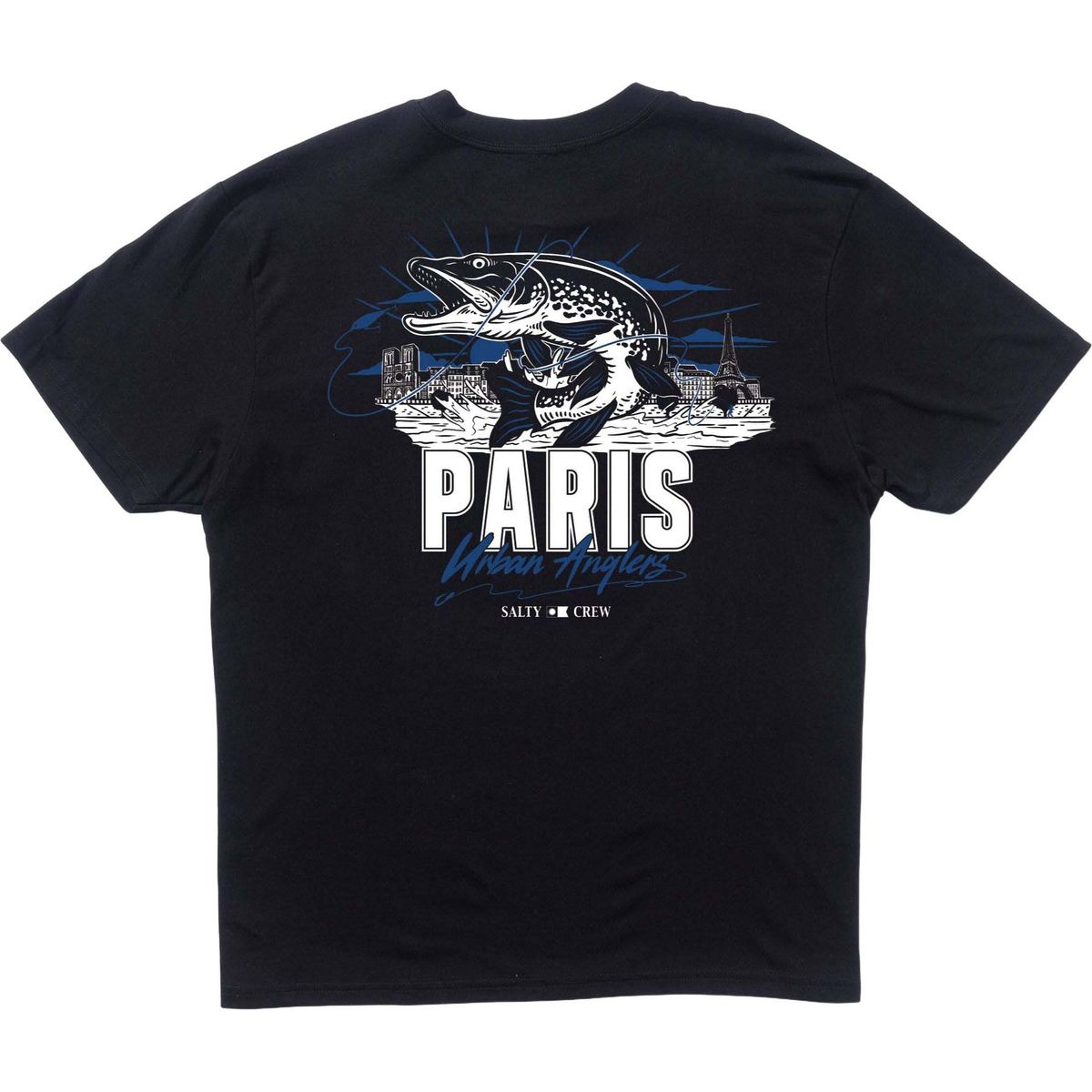 Salty Crew Paris Urban Angler SS Tee black (BLK) S 25035010E-BLK-S