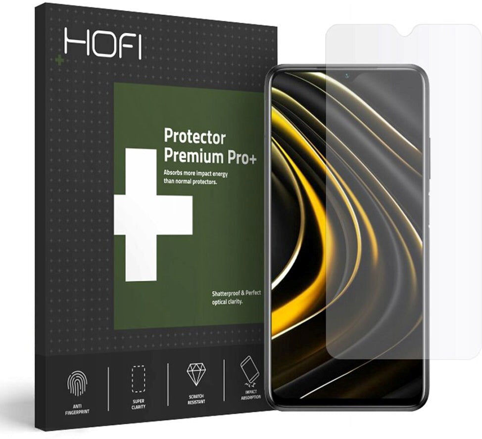 Xiaomi Poco M3 Hofi Hybrid Pro+ Case Friendly Skærmbeskyttelse
