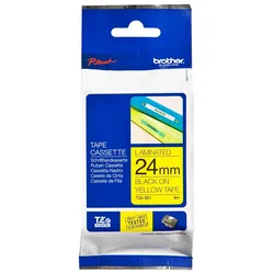 Brother Original P-Touch Farbband schwarz auf gelb (TZE-651)
