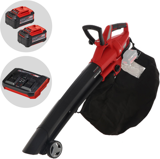 Einhell GE-CL 36 Li E - Soffiatore - Aspiratore per foglie  - 2x 18V 5.2Ah