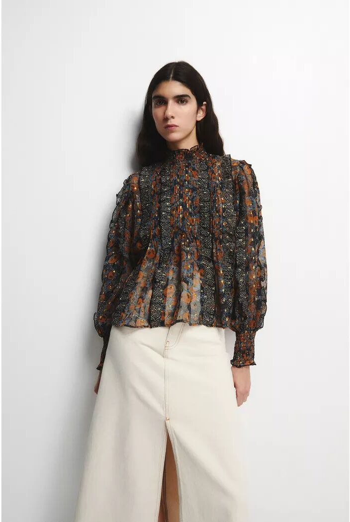 Sfera - Bluse, für Damen, Black, Größe L