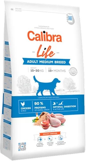 Calibra Dog Adult Medium Breed Life Frango 2.5 Kg