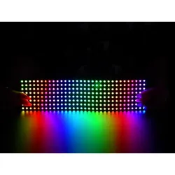 Adafruit DotStar 5050 Matrix 8x32 RGB, 256 LEDs, biegsam/flexibel, 24-Bit PWM, 2-Pin Steuerung, 5V