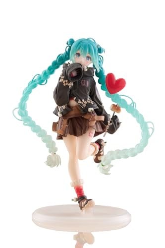 TAITO Hatsune Miku PVC Standbeeld Fashion Outdoor Ver. Hoogte: 18 cm