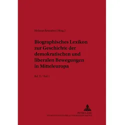 Biographisches Lexikon zur Geschichte der demokratischen und liberalen Bewegungen in Mitteleuropa- B, Fachbücher