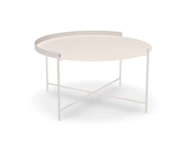 HOUE - EDGE Beistelltisch Ø76, muted white