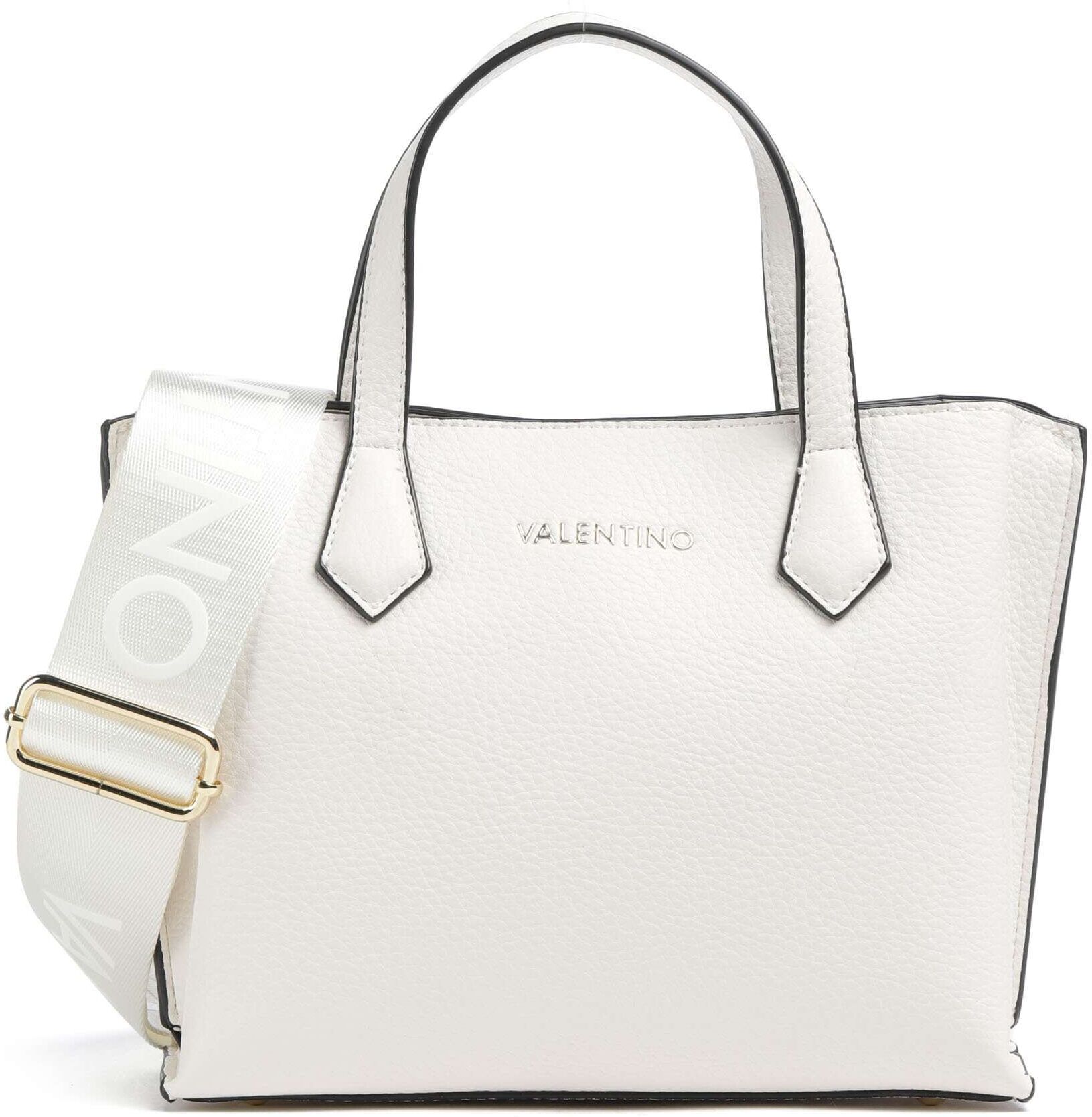 Valentino Bags Fall Re Handtasche aus Leder, weiß