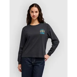 RVCA Iris Easy T-Shirt washed black Gr. L