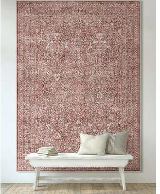 Well Woven Asha Isolde Vintage Oriental Flat-Weave Area Rug
