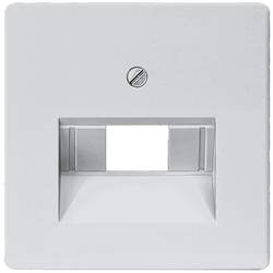 Siemens Schalterprogramm Abdeckung UAE-/IAE-/ISDN-Steckdose Delta Aluminium (Metallic) 5TG1257 1 St.