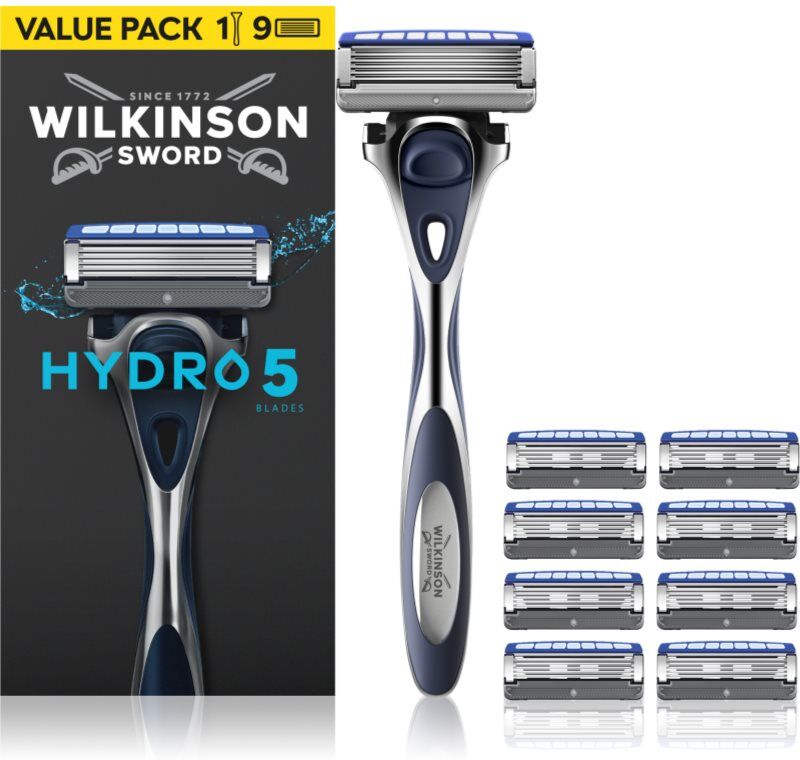 Wilkinson Sword Hydro5 Rasierer + Ersatzklingen 9 St.