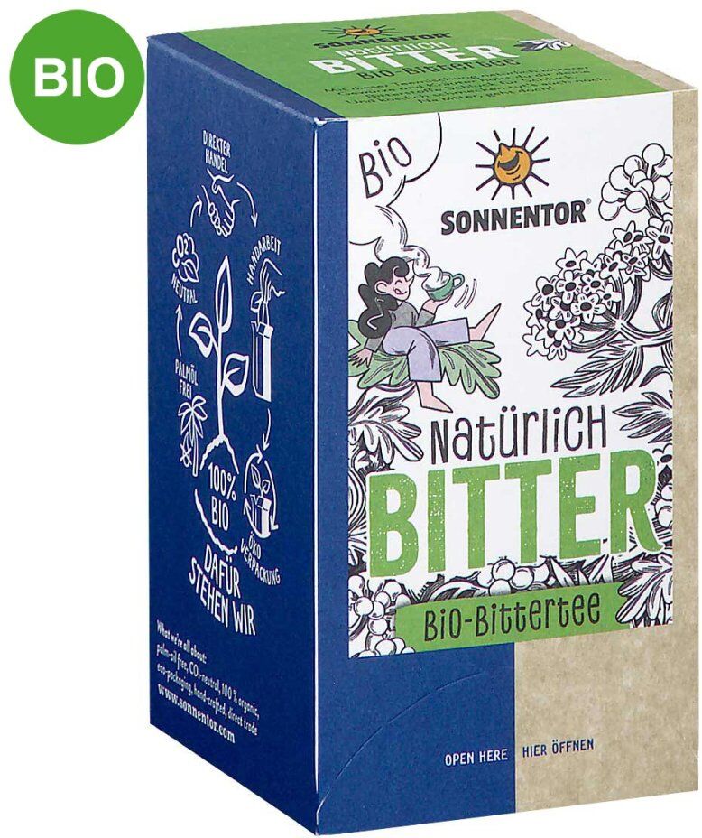 Sonnentor Natürlich Bitter Bio Bittertee 18stk