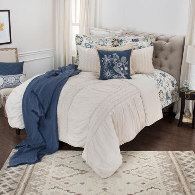 Rizzy Home Carley Natural Hand Quilted Cotton Quilt