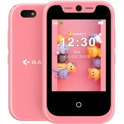 Garett Smartphone OneKid Pink - telefon pro děti, s rodičovským dohledem, růžový (2.80"), Tastenhandy, Pink