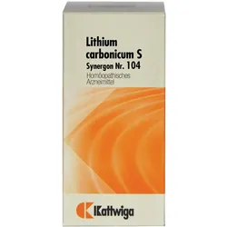 Synergon Komplex 104 Lithium carbonicum 100 St