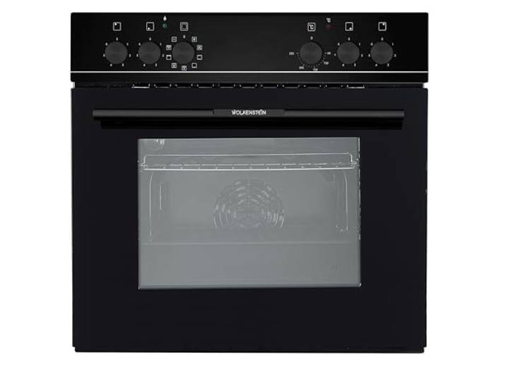WOLKENSTEIN Einbauherdset WMOC 80 XL-Garraum 66 Liter 8 Backofenfunktionen Eco-Funktion Energieeffizienzklasse A Heißluft-Funktion Grill 8300 Watt Ober- und Unterhitze Umluft