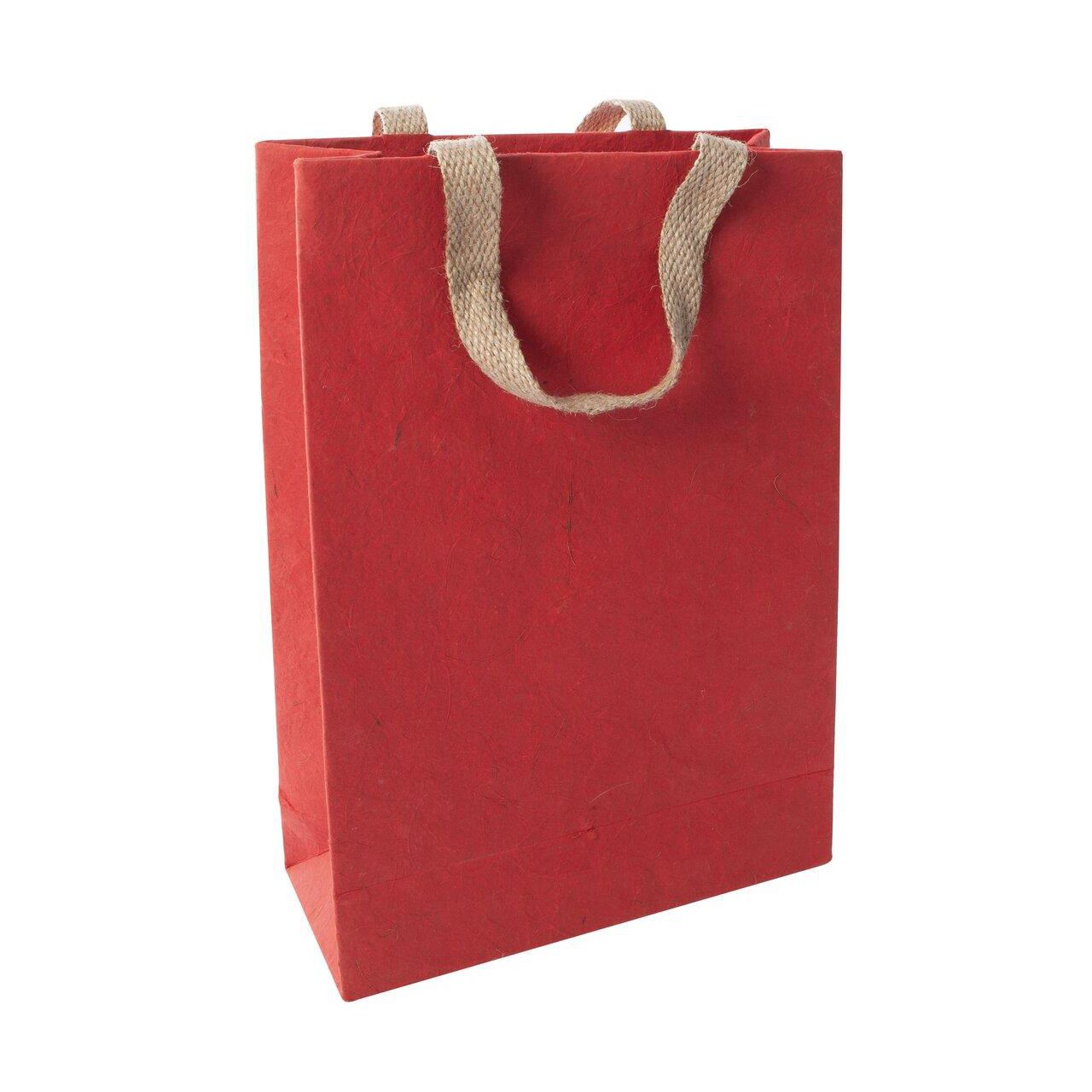 SIGEL Geschenktüte Red Coco rot 25,0 x 35,5 cm, 5 St.