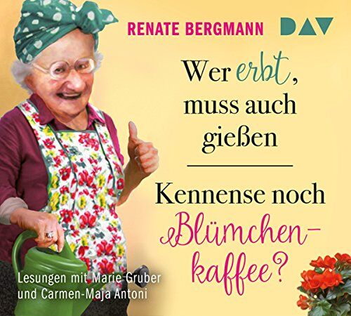 Renate Bergmann - Wer erbt, muss auch gießen / Kennense noch Blümchenkaffee?: Lesungen mit Marie Gruber und Carmen-Maja Antoni (4 CDs) - Preis vom 30.09.2026 09:01:18 h