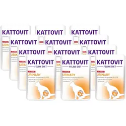 Kattovit Urinary Kalbfleisch 12x85g Beutel
