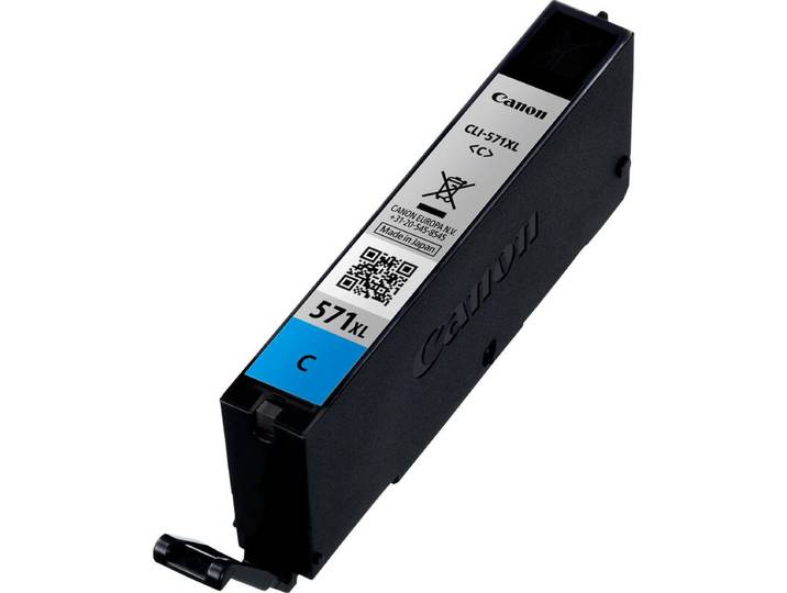 Canon CLI-571XL inktcartridge, hoog rendement (XL), cyaan